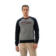 Arma K24124884401 Gri Büyük Beden Bisiklet Yaka Erkek Sweatshirt