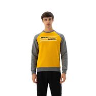 Arma K24124884401 Hardal Sarısı Büyük Beden Bisiklet Yaka Erkek Sweatshirt