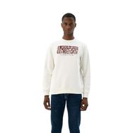 Arma K24124884501 Ekru Büyük Beden Bisiklet Yaka Erkek Sweatshirt