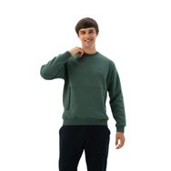 Arma K24124909401 Yeşil Bisiklet Yaka Erkek Sweatshirt