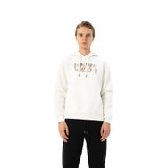 Arma K24254884301 Ekru Büyük Beden Kanguru Cepli Erkek Sweatshirt