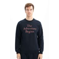 Arma K26124600001 Yazı Baskılı Regular Fit Bisiklet Yaka Lacivert-L1 Erkek Sweatshirt