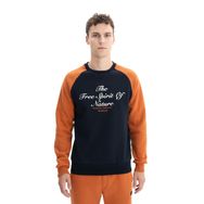 Arma K26124600301 Regular Fit Baskı Yazılı Bisiklet Yaka Lacivert-L1 Erkek Sweatshirt