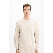 Arma K26124600601 Regular Fit Cepli Bisiklet Yaka Bej-B1 Erkek Sweatshirt
