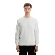Arma K26124600801 Baskılı 3 İplik Şardonlu Regular Fit Bisiklet Yaka Ekru-E1 Erkek Sweatshirt