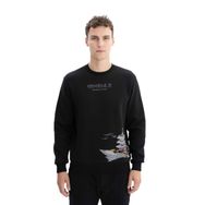 Arma K26124601001 Baskılı Regular Fit Şardonlu Bisiklet Yaka Lacivert-L1 Erkek Sweatshirt