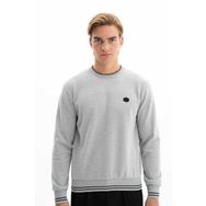 Arma K26124699601 Regular Fit Selanik Kumaş Bisiklet Yaka Gri-G10 Erkek Sweatshirt