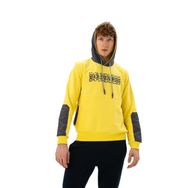 Arma K26254926101 Regular Fit Kanguru Cepli Sarı-S1 Erkek Sweatshirt