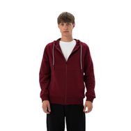 Arma K26324923501 Regular Fit Fermuarlı Kapüşonlu Bordo-B1 Erkek Sweatshirt