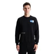 Arma K28124602001 Şık Regular Fit 3 İplik Şardonlu Bisiklet Yaka Siyah-S1 Erkek Sweatshirt