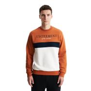 Arma K28124602701 Regular Fit Yazılı Baskılı Bisiklet Yaka Pembe-P4 Erkek Sweatshirt
