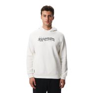 Arma K28254627001 Regular Fit Yazı Baskılı Dikişli Kanguru Cepli Ekru-E1 Erkek Sweatshirt