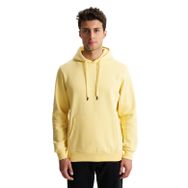 Arma K28254627501 Şık Regular Fit Basic 3 İplik Şardonlu Kanguru Cepli Kapüşonlu Sarı-S1 Erkek Sweatshirt