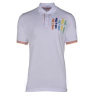 Arma Y21374274501 Beyaz-B1 Polo Yaka Erkek T-shirt
