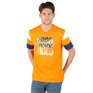 Arma Y22344400201 Turuncu-T1 Bisiklet Yaka Erkek T-shirt