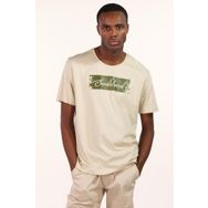 Arma Y22344400401 Bej-B1 Bisiklet Yaka Erkek T-shirt