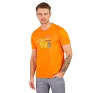 Arma Y22344400501 Turuncu-T1 Bisiklet Yaka Erkek T-shirt