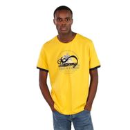 Arma Y22344400601 Sarı-S1 Bisiklet Yaka Erkek T-shirt