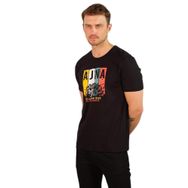 Arma Y22344400701 Siyah-S1 Bisiklet Yaka Erkek T-shirt