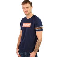 Arma Y22344400801 Lacivert-L1 Bisiklet Yaka Erkek T-shirt