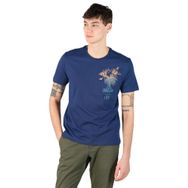 Arma Y22344401001 İndigo-İ1 Bisiklet Yaka Erkek T-shirt