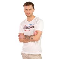 Arma Y22344401201 Beyaz-B1 Bisiklet Yaka Erkek T-shirt