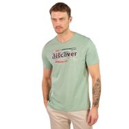Arma Y22344401201 Yeşil-Y2 Bisiklet Yaka Erkek T-shirt