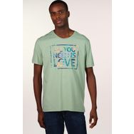 Arma Y22344401701 Yeşil-Y2 Bisiklet Yaka Erkek T-shirt