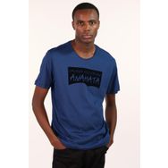 Arma Y22344401801 İndigo-İ1 Bisiklet Yaka Erkek T-shirt