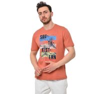Arma Y22344402601 Pembe-P4 Bisiklet Yaka Erkek T-shirt