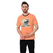 Arma Y22344402701 Pembe-P2 Bisiklet Yaka Erkek T-shirt