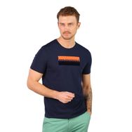 Arma Y22344450101 Lacivert-L1 Bisiklet Yaka Erkek T-shirt