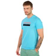 Arma Y22344450101 Turkuaz-T1 Bisiklet Yaka Erkek T-shirt