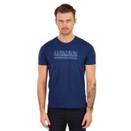 Arma Y22344450801 İndigo-İ1 Bisiklet Yaka Erkek T-shirt