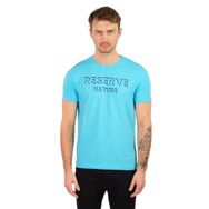 Arma Y22344451001 Turkuaz-T1 Bisiklet Yaka Erkek T-shirt
