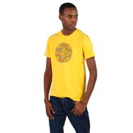 Arma Y22344451301 Sarı-S1 Bisiklet Yaka Erkek T-shirt