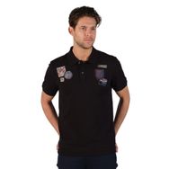 Arma Y22374300501 Siyah Polo Yaka Erkek T-shirt