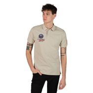 Arma Y22374868701 Bej-B1 Büyük Beden Polo Yaka Erkek T-shirt