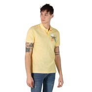 Arma Y22374869001 Sarı-S1 Büyük Beden Polo Yaka Erkek T-shirt
