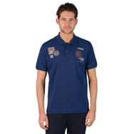 Arma Y22374869401 İndigo-İ1 Büyük Beden Polo Yaka Erkek T-shirt
