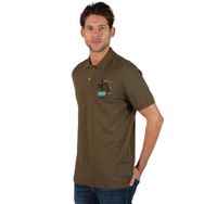 Arma Y22374869501 Haki-H1 Büyük Beden Polo Yaka Erkek T-shirt