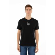 Arma Y25344403301 Siyah-S1 Regular Fit Bisiklet Yaka Erkek T-shirt
