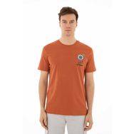 Arma Y25344403401 Pembe-P4 Regular Fit Bisiklet Yaka Erkek T-shirt