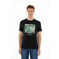 Arma Y25344403501 Siyah-S1 Regular Fit Bisiklet Yaka Erkek T-shirt