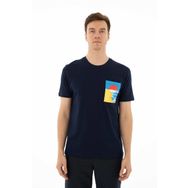 Arma Y25344403801 Lacivert-L1 Regular Fit Bisiklet Yaka Erkek T-shirt