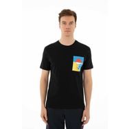 Arma Y25344403801 Siyah-S1 Regular Fit Bisiklet Yaka Erkek T-shirt