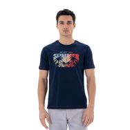 Arma Y25344404001 Lacivert-L1 Regular Fit Bisiklet Yaka Erkek T-shirt
