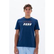 Arma Y25344404801 İndigo-İ1 Regular Fit Bisiklet Yaka Erkek T-shirt