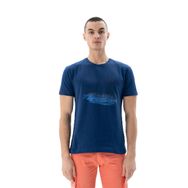 Arma Y25344405301 İndigo-İ1 Regular Fit Bisiklet Yaka Erkek T-shirt
