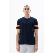 Arma Y25344405801 Lacivert-L1 Regular Fit Bisiklet Yaka Erkek T-shirt
